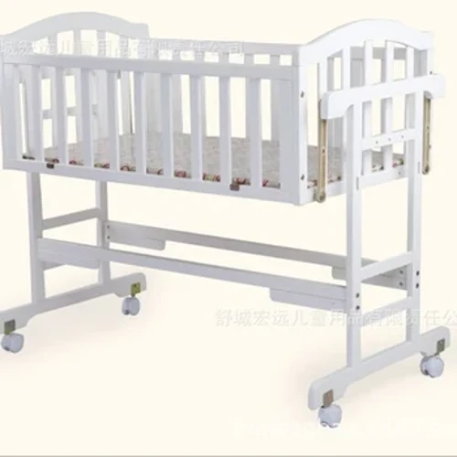 Culla lettino lettino funzionale in legno massello mobile culla a dondolo hangmat baby nido culla mobile minimalista 104 * 60 * 80 cm