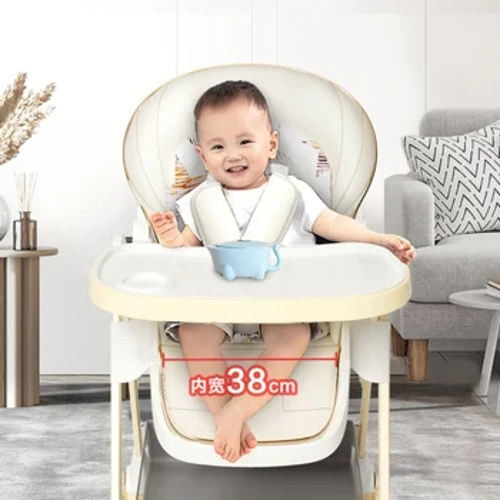 Bebek Mama Sandalyesi Güçlendirici Bebek Yemek Masası Sandalye Bebek Sandalyesi Gezisi Tuzak Yüksek Sandalye Besleme için Bebek Yemek Sandalyesi Tekerlekli