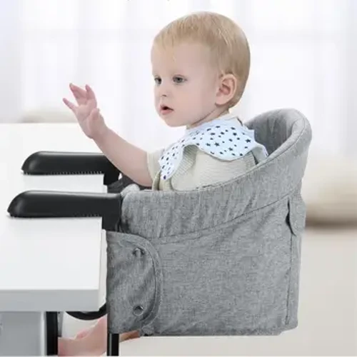 Highokary oturgyçly çeňňek Göçme çaga oturgyçlary bukulýan syýahat oturgyçlary nahar stoluna klipler, Howpsuzlyk guşagy bilen çagalar iýmitlenýän oturgyç