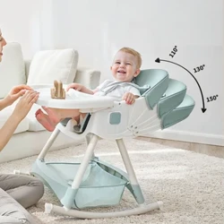 Noho Kiʻekiʻe Pepe Hale Noho Noho Kiʻekiʻe Nā lako no nā keiki Multifunctional Dining Chair Baby Products Folding Chair