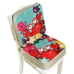 Bé Trẻ Em Ghế Tăng Áp Cho Ăn Di Động Dày Ghế Tăng Đệm Trẻ Em Highchair Bàn Nhà Bếp Ghế Trẻ Em Nâng
