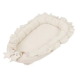 Cuna portátil para bebé recién nacido, cama portátil de encaje de algodón, cama para dormir en forma de útero, colchón para dormir
