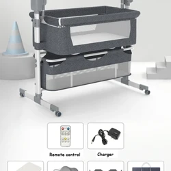 Berço do bebê recém-nascido móvel portátil ninho berço do bebê viagem cama de jogo com mosquiteiro cama de dormir cama de balanço do bebê