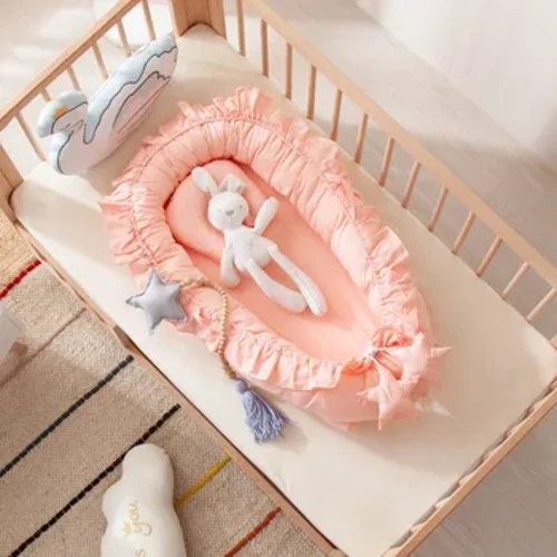 Cũi trẻ em di động có thể gập lại giường sinh học sơ sinh giường cũi trẻ em giường di động cho bé