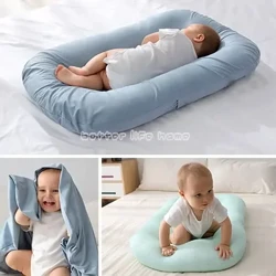 Kitanda cha Mtoto Kitanda cha Kukunja Kitanda cha Kusafiria Kitanda cha Chezea Kitanda Safi cha Pamba Kitanda Kinachoosheka Uterine Bionic Aliyezaliwa Bassinet Padi