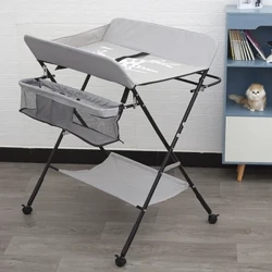 AnGku Multifuncional Berço Do Bebê Dobrável Recém-nascidos Mudando Mesa Nova Mesa de Cuidados Com O Bebê Berço Do Bebê