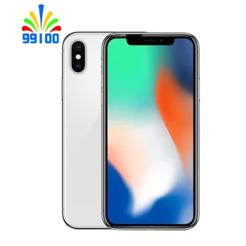Telefono cellulare sbloccato originale Apple iPhone X 5.8 "3 GB + 64 GB / 256 GB 4G LTE A11 CPU Carica wireless Telefono utilizzato
