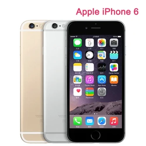 Originale Apple iPhone 6 sbloccato Dual Core 4.7 pollici IOS 16/64/128GB ROM 1.4GHz 8MP 3G 4G LTE utilizzato cellulare con impronta digitale