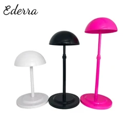 Cap Symudol Mannequin Pen Wig Stand Ffymp Sefydlog Storio Ymarferol Deiliad Gwallt Het Arddangos Offeryn Salon Cartref Toupee