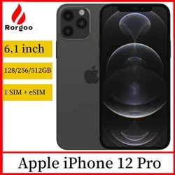 Apple iPhone 12 Pro 6G RAM 128GB 256GB ROM Pametni telefon 6.1" OLED Face ID NFC IOS otključan 5G Original iPhone 12pro mobilni telefon