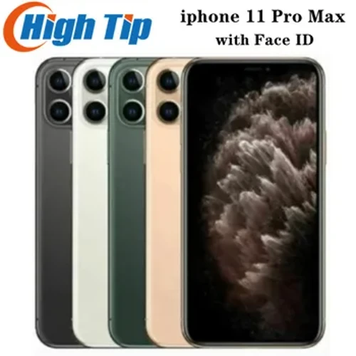 Entsperrtes Apple iPhone 11 Pro Max 64GB 256GB 512GB ROM Smartphone A13 Bionic Chip 6,5" Bildschirm 12MP Face ID 11 pro max Handy