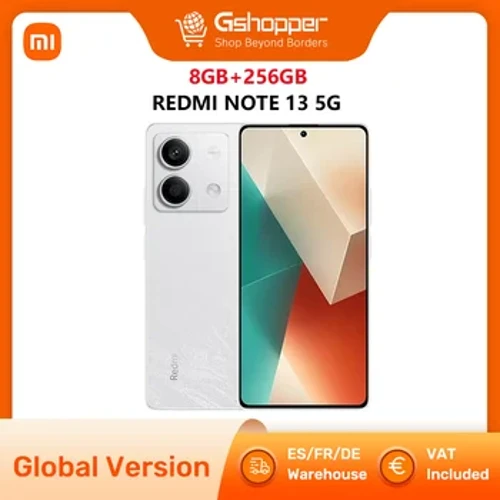Xiaomi Redmi Note 13 5G Global Version Smartphone 8GB+256GB Dimensity 6080 120Hz 6.67" AMOLED DotDisplay 108MP Camera 33W NFC
