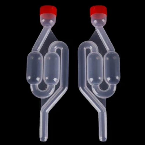 Plastica Make Wine Airlocks Homebrew Bubble Airlock Carboys Stopper Birrificio domestico Accessorio per il chiaro di luna Strumenti per la produzione di vino