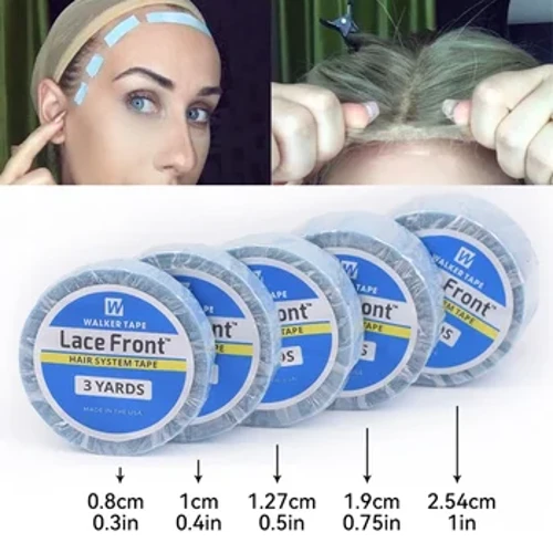 3 Thước Chống Thấm Nước Phối Ren Phía Trước Tóc Giả Băng Phía Trước Ren Tóc Giả Keo Mạnh Mẽ Đôi Băng Keo 2 Mặt Cho Tóc Chất Liệu băng