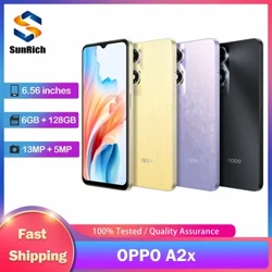 Jatorrizko OPPO A2x 5G Telefono mugikorra SIM bikoitza 6GB RAM 128GB ROM Hatz-marka 13MP + 2MP + 5MP Dimentsioa 6020 Octa-Core Smartphone