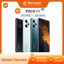 Global Version XIAOMI POCO F5 5G Smartphone 6.67'' AMOLED Fa'aaliga Snapdragon 7+ Gen 2 64MP Meapueata NFC 5000mAh Ma'a 67W Totogi