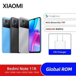 ROM Global ROM XIAOMI REDMI Nóta 11R 4/6/8GB+ 128GB MTK700 5000MAH 5G Smartphone 90 Hz 6.58 “FHD+ 13MP Bluetooth 5.1 Fón Soghluaiste