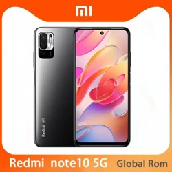 Xiaomi Redmi Note 10 Global ROM 5G Smartphone 128GB/256GB 7nm Dimensity 700 6.5 Inch Display 48MP Camera 5000mAh Mga Mobile Phone