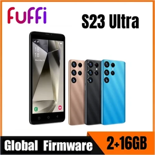 FUFFI-S23 Ultra,Smartphone Android,5.0 pulgada,16GB ROM 2GB RAM,Google play store,Mga mobile phone,2+8MP Camera,3G Network,Mga Cellphone