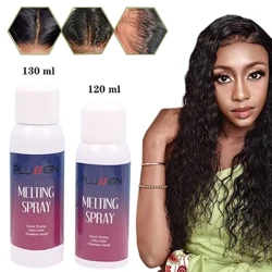 120/130ml Sprae Leáphointe Do Wigí Lása Suiteáil Gan Glue Wig Triomú Tapa Uiscedhíonach Sprae Leáphointe Ultra Coinnigh Greamaitheacha Gruaige