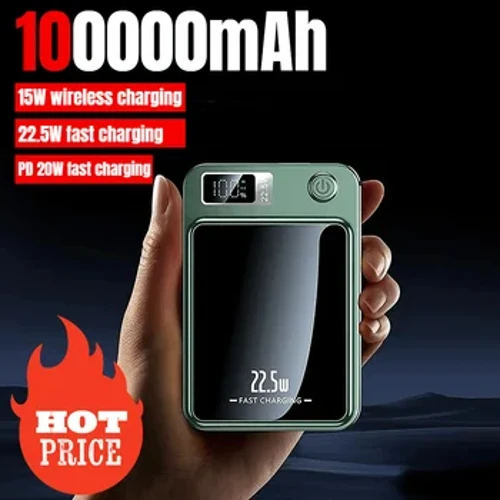 Nirkabel Fast Charger untuk Magsafe Magnetic Power Bank Portable Eksternal Tambahan Baterai Pack untuk Apple Xiaomi iPhone 13 14 11