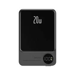 20000mAh garyndysy Macsafe Powerbank Magnit Power Bank iPhone üçin simsiz çalt zarýad beriji 15 14 13 12 11 Magsafe üçin ätiýaçlyk batareýa