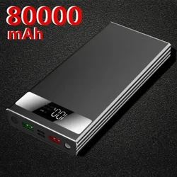Power Bank Portable 80000mAh PD Fast Charging PowerBank για φορητό υπολογιστή Xiaomi 13 Fast Charge Εξωτερική μπαταρία