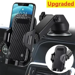 Sauger -Auto -Telefonhalter Mount Ständer Saugnapf -Smartphone Mobile Mobile Support in Autosklassen für iPhone Xiaomi Huawei Samsung