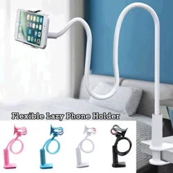 360 Clip Mobile Phone Holder Stand Portable Flexible Lazy Bed Desktop Bracket Mga Smartphone Desk Bed Mount Stand Base Support 75cm