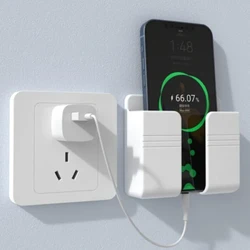 Matkapuhelimen seinäteline Iphone Xiaomi IOS:lle yleiskäyttöinen matkapuhelimen latauskoukku ripustustelineen teline Koukut Lataustelakka
