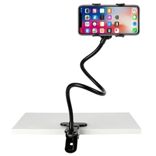Stondin ffôn symudol cyffredinol braced diog gymwysadwy ffôn cell deiliad clip cartref byw ffrydio selfies ffôn ffôn Affeithwyr stondin