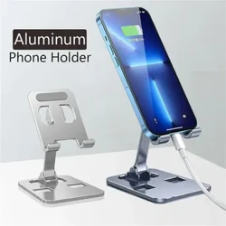 Universal All Aluminiumlegierung Klappbar Desk Telefon Holder Mount Stand Fir Handy Holder Fir Tablet Desktop Metal Holder