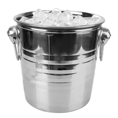 Seau refroidisseur de bière et de vin 5L, machine à glaçons en acier inoxydable pour KTV Bar cuisine fête ustensiles de Bar, seau à bière et Champagne
