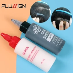ʻEleʻele Wig Extension Glue no ka hoʻopaʻa ʻana i ka lauoho lōʻihi lōʻihi ka hoʻomaloʻo ʻana i ka mea hoʻopili ʻaʻole hoʻonāukiuki i ka lauoho lauoho hoʻopau no ka hoʻohana ʻana i ka hale salon.