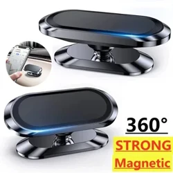 Magnetisk biltelefonhållare Stativ Luftventil Magnet Bilfäste GPS Smartphone Mobilstöd i bilfäste för iPhone Samsung Xiaomi
