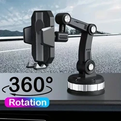 Soporte Universal para teléfono de coche con rotación de 360, soporte de montaje en parabrisas para iPhone, Samsung, Xiaomi, soporte para teléfono de conducción Manos libres para coche