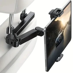Teleskopik Araç Arka Yastık Telefon Tutucu Tablet Araç Standı Koltuk Arka Kafalık Montaj Braketi Tablet Telefon için 4-11 Inç