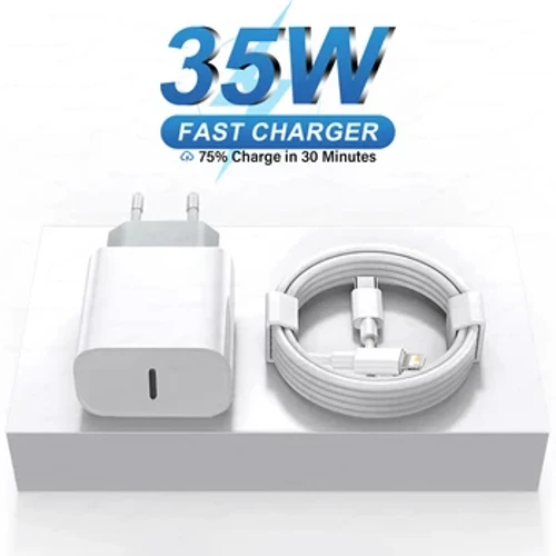 PD 35W greitas įkroviklis skirtas iPhone 14 13 12 11 Pro Max Mini 7 8 Plus USB C laidas Greitas įkrovimas C tipo datos laidai Telefono priedai