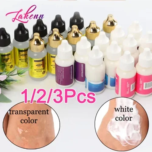 ʻO ka Lace Glue Waterproof no nā Wigs Super Hold Hair Bonding Glue Adhesive no ka Lace Wigs Flechazo Lace Glue Hairreplacement Glue Gel