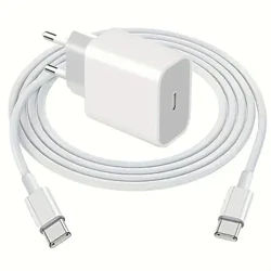 Dành Cho Samsung Xiaomi Redmi Sạc Nhanh 20W Tường Loại C Cáp Sạc Điện Thoại Di Động Tương Thích Với Iphone 15 Pro max Plus iPad 10