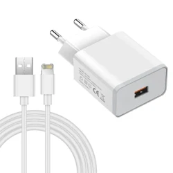 Szybka ładowarka USB UE/USA 5V2A dla iPhone X Xs 7 8 6s Plus X Xr USB typu C Mirco Szybkie ładowanie USB dla Xiaomi Redmi 8 8A 7 7A 6