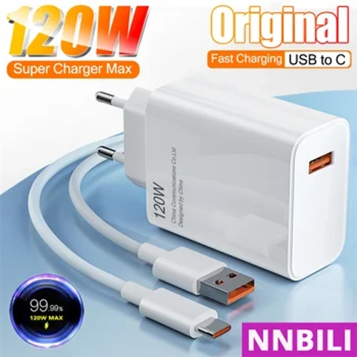 2023 FOU 120W USB Charger mo Xiaomi 14 13 12T Pro Redmi Note12 Turbo Samsung Telefoni Feʻaveaʻi Faʻapipiʻi Saosaoa Uaea Chargers Adapter