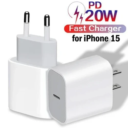 PD 20W USB тип C полнач за iPhone 15 Pro Max Plus 14 13 12Pro USBC Приклучок за ЕУ/САД за брзо полнење USB-C Адаптер за ѕиден полнач за патување