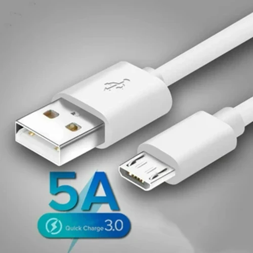 Kábel micro USB 5A Rýchle nabíjanie drôtového mobilného telefónu typu C pre Xiaomi Redmi Samsung Andriod Andriod Micro USB Data kábel kábla