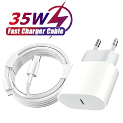 Cablu de încărcare rapidă PD 35W pentru Apple iPhone 14 Plus 13 12 mini 11 Pro XS Max XR X iPad 9 35W Cablu de încărcare rapidă PD 1m 1.5m 2m 3m