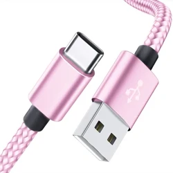 Kabel USB typu C pro rychlou nabíječku pro Samsung S21 S20 FE S10 S9 Plus Note 20 Ultra A72 A52 A32 A22 5G M42 M32 Telefon USB C kabel