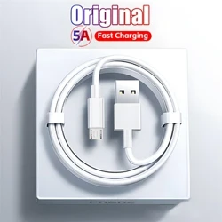5A Micro USB Cable Mabilis na Nagcha-charge Wire Linya ng Mobile Phone Para sa Xiaomi redmi 9A Samsung S7 Andriod Mouse PS4 GamePad Data Cable Cord