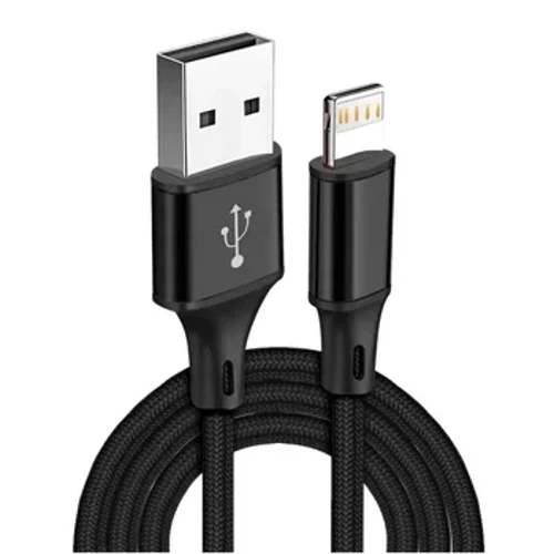 1m 2m 3m USB dataladdarkabel för iPhone X XR XS 11 12 13 Pro Max 6 6S 7 8 14 Plus SE Snabbladdningssladd Nylonflätad kabel
