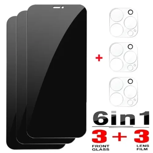 Cosantóir Scáileáin Príobháideachta 8K Do iPhone 13 11 12 14 Pro Max 15 Plus Ceamara Scannán Gloine Cosanta Le haghaidh iPhone 15 PRO XS MAX XR
