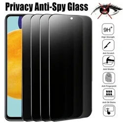 1-4 stk Privacy Screen Protector til Samsung A53 A13 A52S A52 A32 A12 A50 A51 A72 A22 A33 A73 A21S A54 S10E S20FE Anti-spion glas